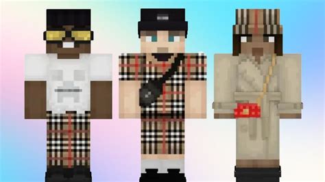 minecraft burberry skin|burberry nova skins.